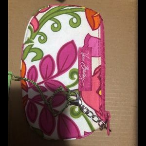 Small Vera Bradley Change Purse W/Artachment! NWT